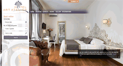 Desktop Screenshot of hotelartatelier.com